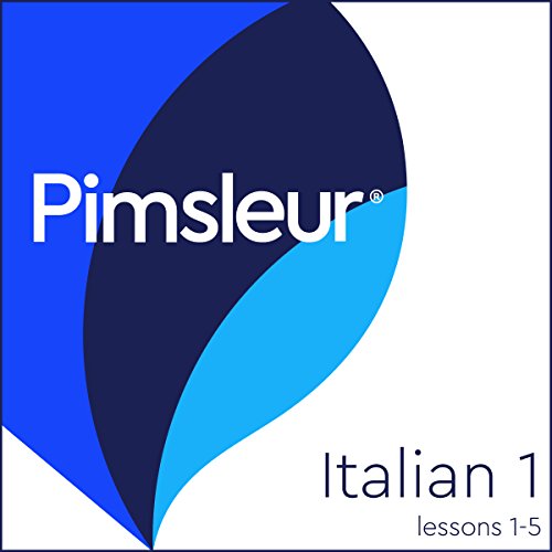 Pimsleur Italian Level 1 Lessons 1-5 Audiolibro Por Pimsleur arte de portada