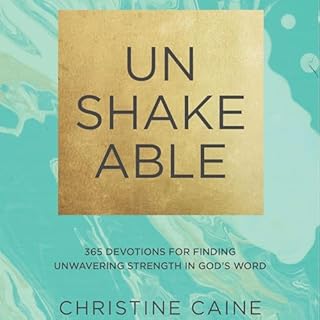 Unshakeable Audiobook By Christine Caine cover art