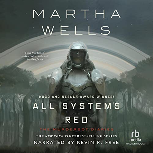 All Systems Red Audiolibro Por Martha Wells arte de portada