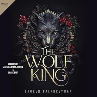 The Wolf King Audiolibro Por Lauren Palphreyman arte de portada