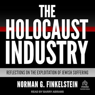 The Holocaust Industry Audiolibro Por Norman G. Finkelstein arte de portada