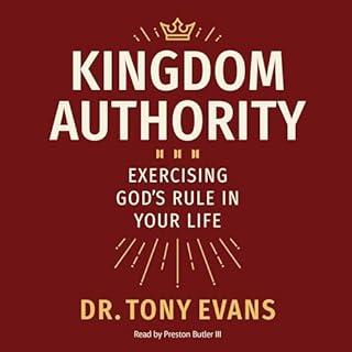 Kingdom Authority Audiolibro Por Tony Evans arte de portada