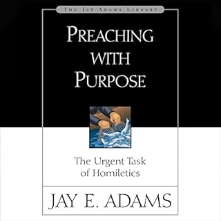 Preaching with Purpose Audiolibro Por Jay E. Adams arte de portada