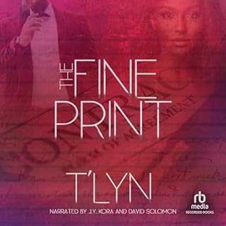 The Fine Print Audiolibro Por T'Lyn arte de portada