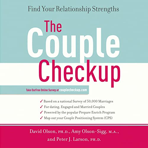 The Couple Checkup Audiolivro Por David H. Olson, Amy Olson-Sigg, Peter J. Larson capa