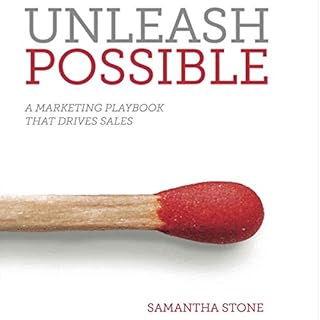 Diseño de la portada del título Unleash Possible: A Marketing Playbook that Drives B2B Sales