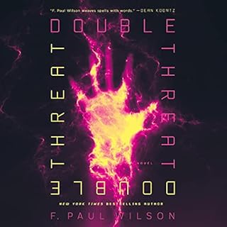 Double Threat Audiolibro Por F. Paul Wilson arte de portada