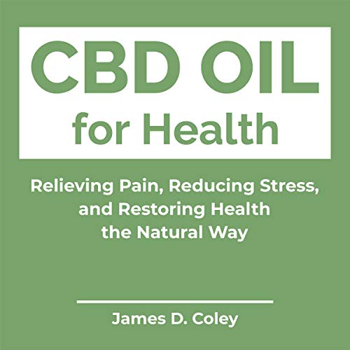 Diseño de la portada del título CBD Oil for Health