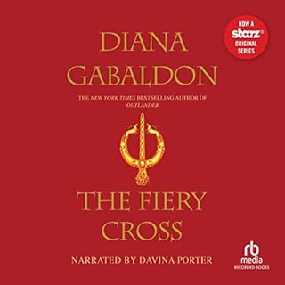 The Fiery Cross: International Edition Audiolibro Por Diana Gabaldon arte de portada