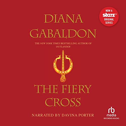 The Fiery Cross: International Edition Audiolibro Por Diana Gabaldon arte de portada