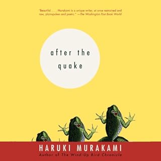 After the Quake Audiolibro Por Haruki Murakami arte de portada