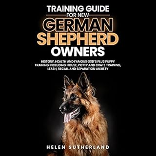 Training Guide for New German Shepherd Owners Audiolibro Por Helen Sutherland arte de portada