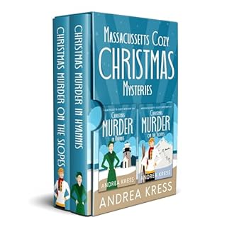 MASSACHUSETTS COZY MYSTERY CHRISTMAS BOX SET Audiolibro Por ANDREA KRESS arte de portada