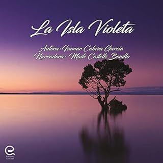 La Isla Violeta [Violet Island] Audiolibro Por Isamar Cabeza García arte de portada