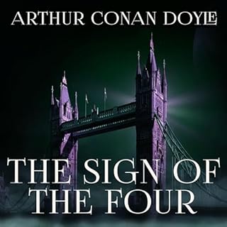 The Sign of the Four Audiolibro Por Arthur Conan Doyle arte de portada