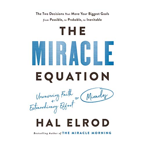 The Miracle Equation Audiolibro Por Hal Elrod arte de portada