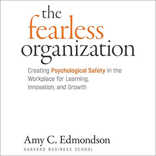 Couverture de The Fearless Organization