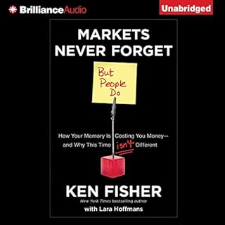 Markets Never Forget (But People Do) Audiobook By Ken Fisher, Lara Hoffmans cover art