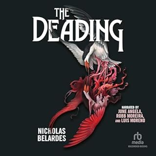 The Deading Audiolibro Por Nicholas Belardes arte de portada