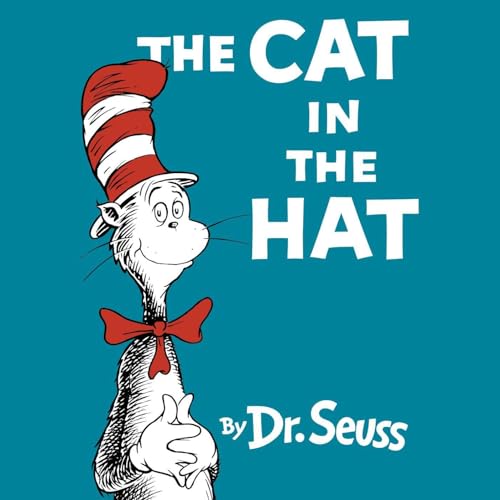 The Cat in the Hat Audiolibro Por Dr. Seuss arte de portada