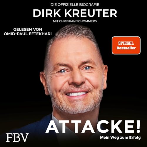 Page de couverture de Dirk Kreuter - Attacke! Mein Weg zum Erfolg