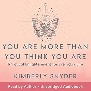 You Are More Than You Think You Are Audiobook By Kimberly Snyder cover art