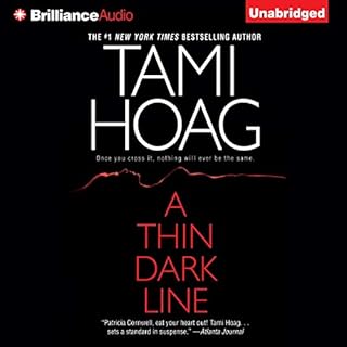 A Thin Dark Line Audiobook By Tami Hoag cover art