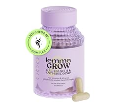 Lemme Grow Hair Growth Supplement for Women, Clinically Proven Keratin Complex for Visibly Thicker Hair and Scalp Coverage,…