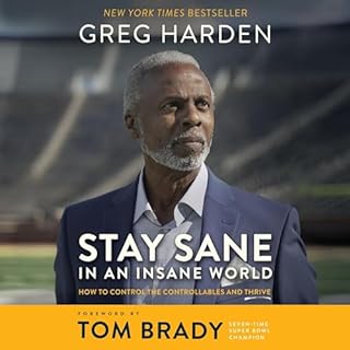 Stay Sane in an Insane World Audiolibro Por Greg Harden arte de portada