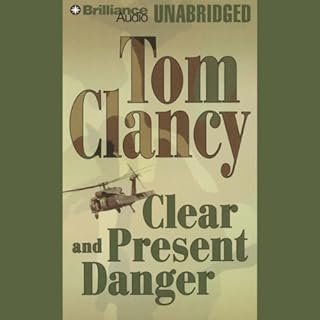 Clear and Present Danger Audiolibro Por Tom Clancy arte de portada