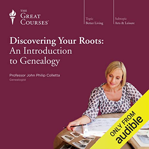 Discovering Your Roots Audiolibro Por John Philip Colletta, The Great Courses arte de portada