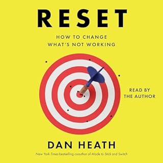 Reset Audiolibro Por Dan Heath arte de portada