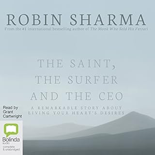 The Saint, the Surfer and the CEO Audiolibro Por Robin Sharma arte de portada