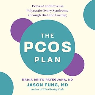 The PCOS Plan Audiolibro Por Nadia Brito Pateguana, Dr. Jason Fung arte de portada