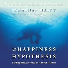 The Happiness Hypothesis Audiolibro Por Jonathan Haidt arte de portada