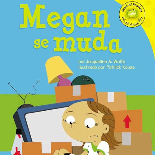 Megan se muda [Megan Has to Move] cover art