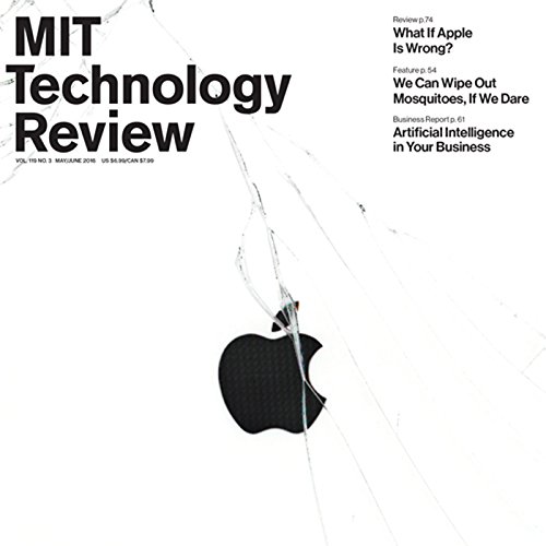 MIT Technology Review, May 2016 cover art