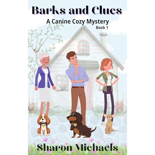 Barks and Clues Audiolibro Por Sharon Michaels arte de portada