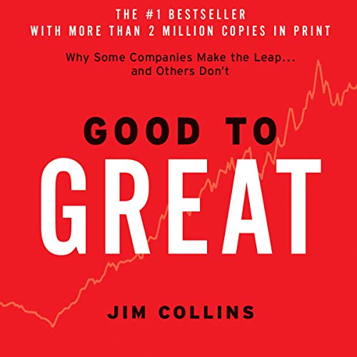 Good to Great Audiolivro Por Jim Collins capa