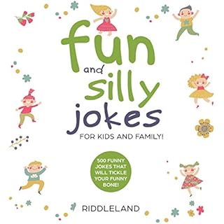 Fun and Silly Jokes for Kids and Family Audiolibro Por Riddleland arte de portada