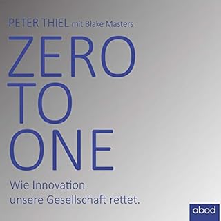 Zero to one Audiobook By Peter Thiel, Blake Masters cover art