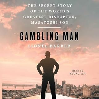 Gambling Man Audiolibro Por Lionel Barber arte de portada