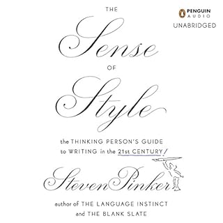 The Sense of Style Audiobook By Steven Pinker cover art