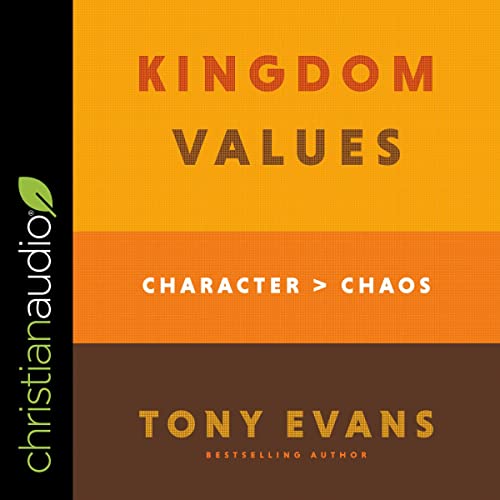 Kingdom Values Audiolibro Por Tony Evans arte de portada