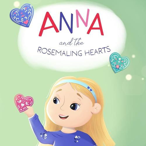 Page de couverture de Anna and the Rosemaling Hearts