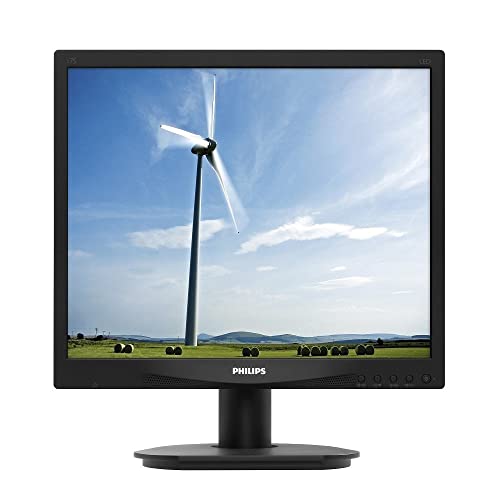 【整備済み品】 Philips ディスプレイ 17S4LAB/11 ブラック 17インチ/スクエア/5ms/スピーカー付 (整備済み品)