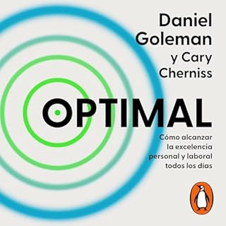 Optimal (Spanish Edition) Audiolibro Por Daniel Goleman, Cary Cherniss arte de portada