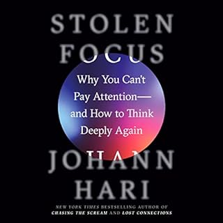 Stolen Focus Audiolibro Por Johann Hari arte de portada