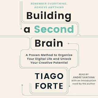 Building a Second Brain Audiobook By Tiago Forte cover art