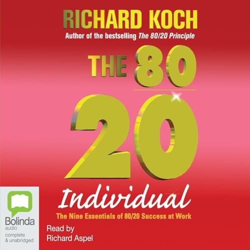 The 80/20 Individual Audiolivro Por Richard Koch capa